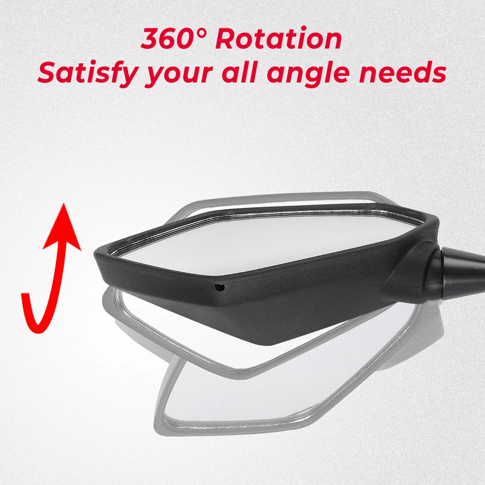 Боковое зеркало заднего вида для снегоходов KEMIMOTO для Polaris Skidoo Arctic Cat - Изображение 4 из 4