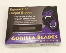 Better Tools 20102T Gorilla Blades 3G Extreme Square End Carpet Blades 100pk