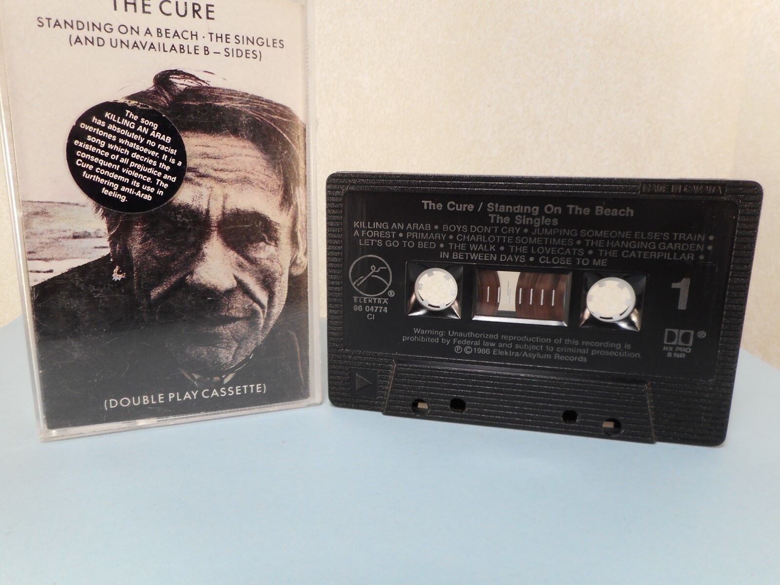 THE CURE 3 Cassettes Faith / Carnage Visors, Kiss Me, Standing on