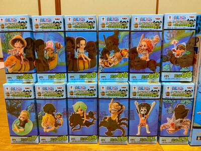 WCF ワンピース リュウグウ王国+MEGA セット 33-MY0516-02 ONE PIECE WCF World Collectable Figure MEGA SHIRAHOSHI +