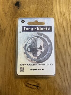 Warhammer 40K 30K - Forgeworld - Sons of Horus - Mk IV Shoulder Pads - OOP - NEU