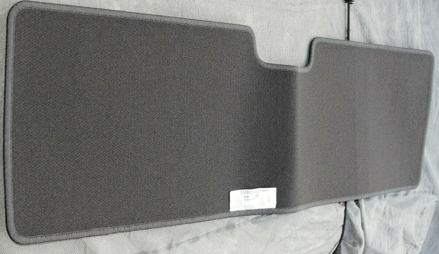 1986 Grand Prix Floor Mats 3 Pcs New Jet Black AGM Part A1525 F 201