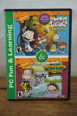 Rugrats all growed-up the wild thornberry's rambler pc game