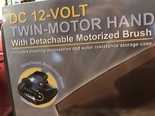DC 12V Twin-Motor Vac w/detachable Motorized Brush And Case