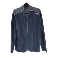 And1 Mens Navy Blue Full-Zip Track Jacket Size XL