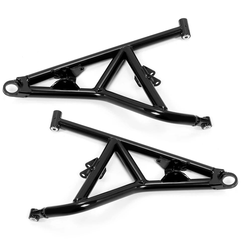 Juego de brazos A de acero negro de alta separación para 2014 + Polaris RZR XP 4 1000 Turbo Foto 4 de 4