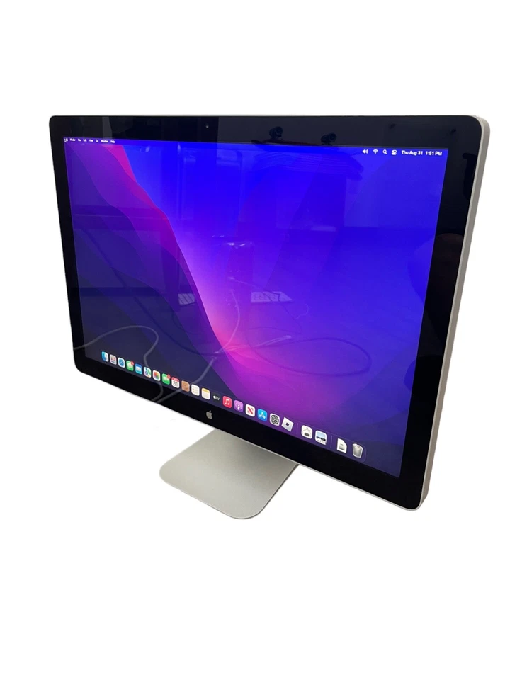 Apple LED Cinema Display A1267 24" Widescreen Monitor excellent condition - Image 2 of 4