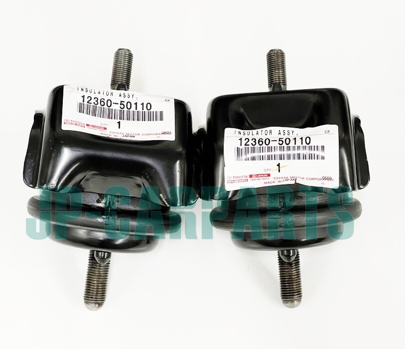 LEXUS GENUINE FR ENGINE MOUNT INSULATOR 12360-50110 (2PC) SC300