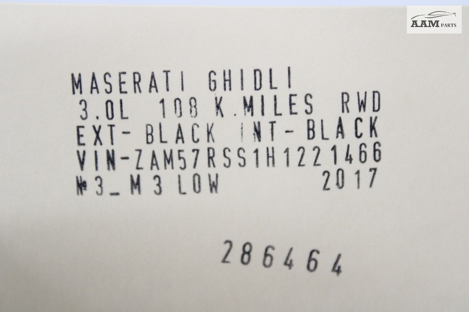 2017-2019 MASERATI GHIBLI M157 STEERING RING LEFT SIDE CRUISE CONTROL SWITCH OEM