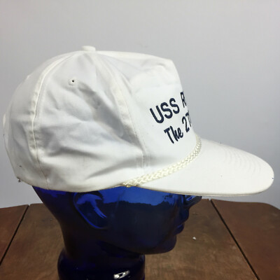 60s USN キャップ 60年代 70年代 アメリカ軍 米軍 海軍 ユーティリティーキャップ 帽子