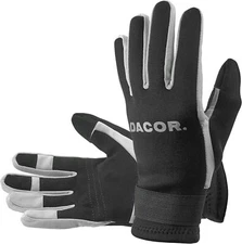 Dacor 2mm Neoprene Dive Gloves Amara Palm Secure Fit Water Sports Outdoor Gear