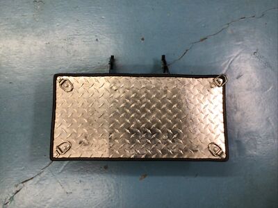 Harley Custom Chrome Quick Detach Tour Box Mount with Platform 