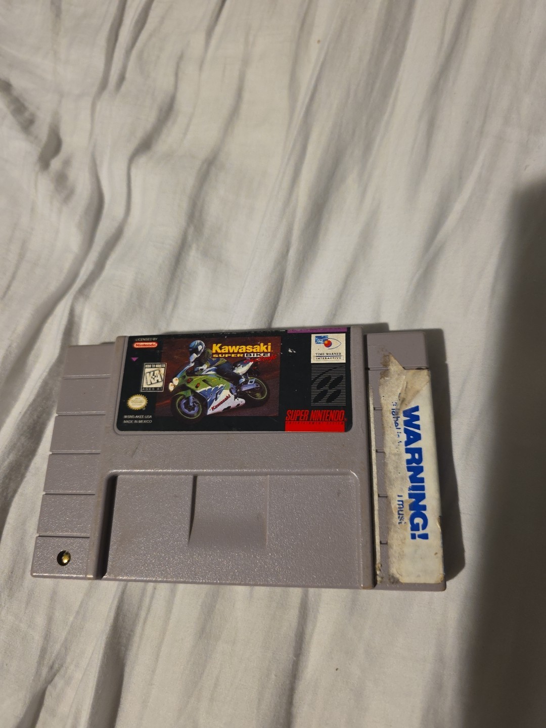 Kawasaki Superbike Challenge - Super Nintendo (SNES)