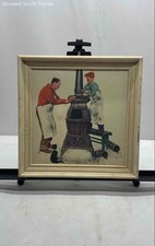 The Coal Season's Coming Apprentice Framed Art Print By Norman Rockwell