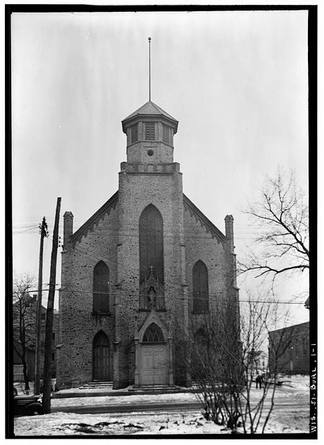 Photo:Immaculate Conception Church, Burlington, Racine County, WI