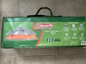Coleman Canyon rouge 8 Personne 17 x 10 Pieds Camping en plein air Grande tente