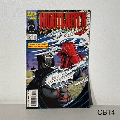 Nightwatch #3 1994 Direct Edition General Audience Al Milgrom Marvel Comics Book