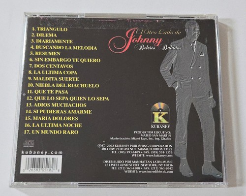 El Otro Lado de JOHNNY VENTURA y su Combo Show CD Kubaney 2002 - Picture 3 of 4