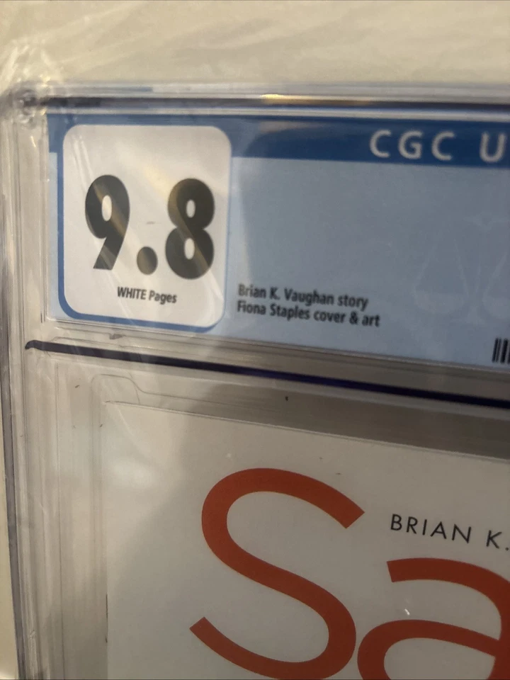 SAGA 1🔥🔥🔥CGC 9.8 Beautiful Case! Brian K Vaughan Fiona Staples Image Comics - Image 4 of 4