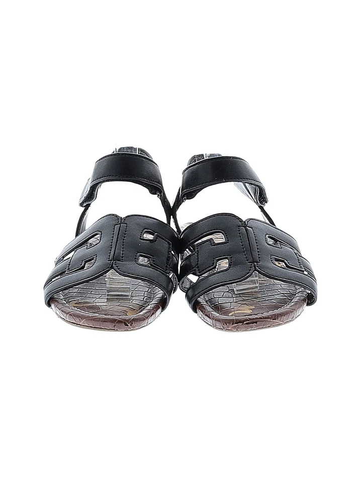 Sam Edelman 女孩黑色凉鞋 2 — 第 2/2 张图片