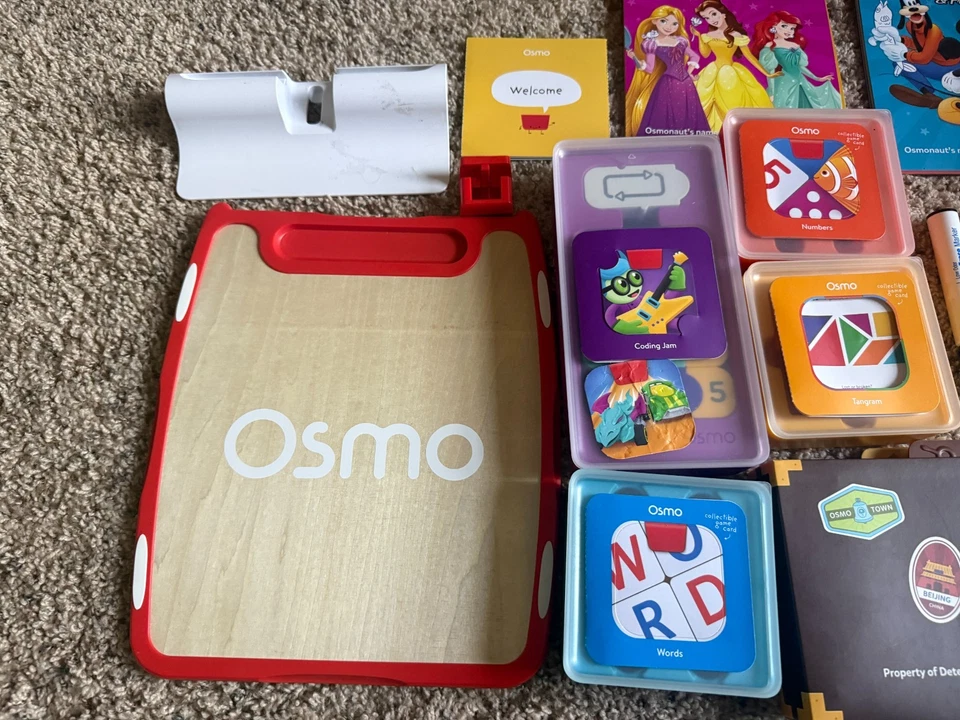 Osmo Large Lot - Pizza - Disney Super Studio Hot Wheels Mind Racers - 2 Bases - Image 3 of 4