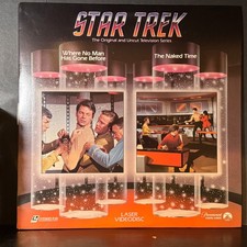 Star Trek Original  Uncut Television Series Episode 02  07 Laserdisc UNOPENED