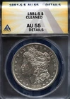 1881-S $1 Morgan AU 55 Details ANACS # 7432871 + Bonus