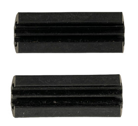 LEGO Lot 2x Vintage Retired 70961 Technic Rubber Black 2 x 4 Bumpers Parts FREE!