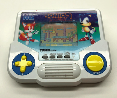 #ad 1992 Sonic The Hedgehog 2 Handheld Game Doesn#x27;t Work Parts Only $18.99