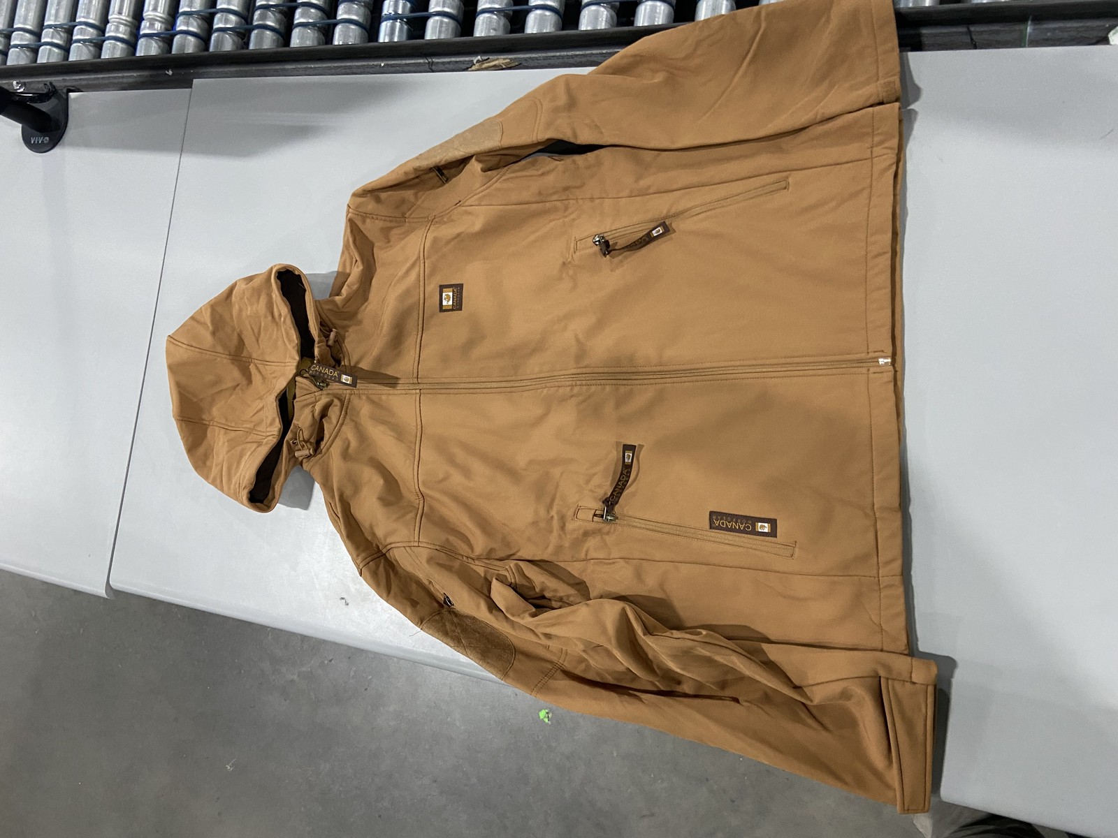 КУРТКА CANADA WORK GEAR, КОРИЧНЕВАЯ, X-LARGE