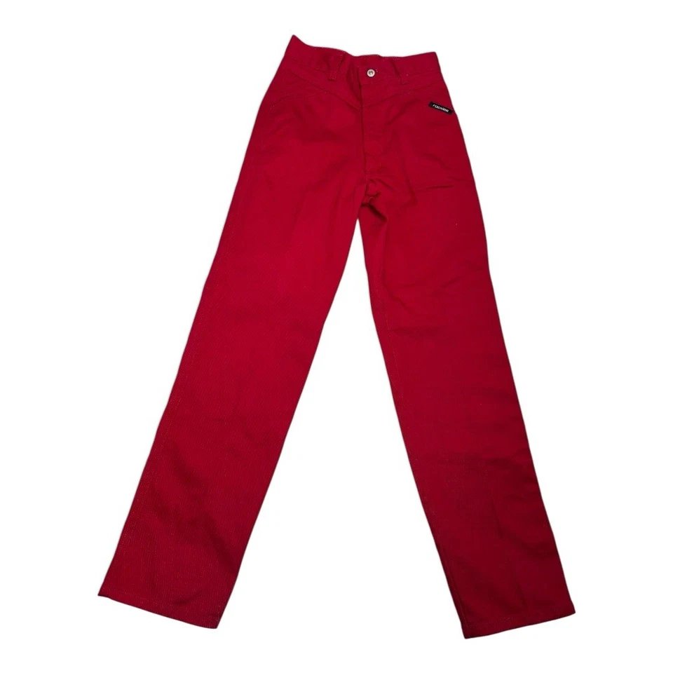 Jeans Rockies Vintage Rojo Bootcut Niñas 14S 100% Algodón Western Rodeo Vaquera Foto 2 de 4