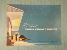 Chris Choate homes color brochure, c1958, Douglas Fir Plywood Assn., Tacoma