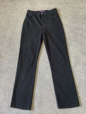 NYDJ Ladies Size 12 Lift  And Tuck Black Jeans