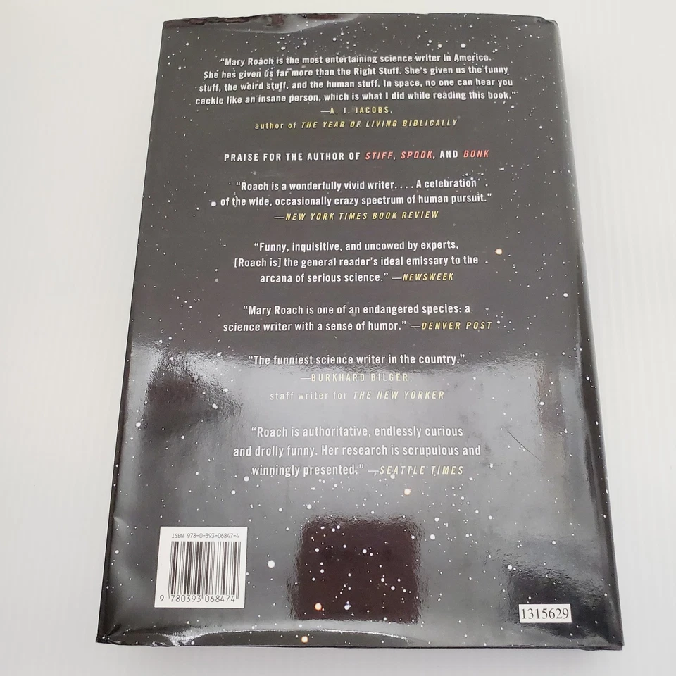 Packing for Mars Book The Curious Science of Life in the Void by Mary Roach HC - Image 3 of 4