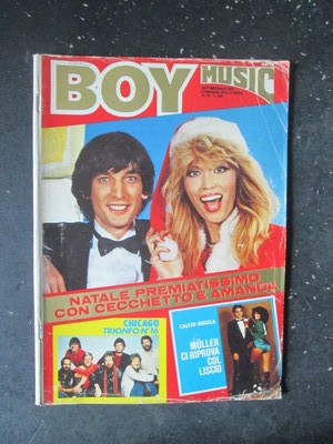 BOY MUSIC 52 1982 CLAUDIO CECCHETTO AMANDA LEAR BERTè HANSI MULLER [Q73]
