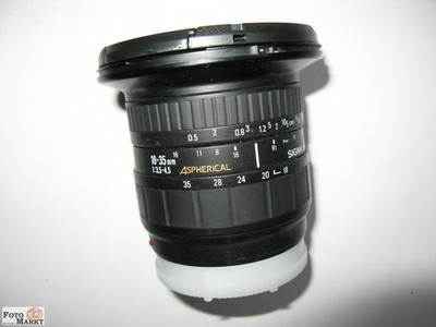 Sigma Weitwinkel-Zoom AF 18-35 mm 1:3,5-4,5 wide angle zoom lens Sony A-mount