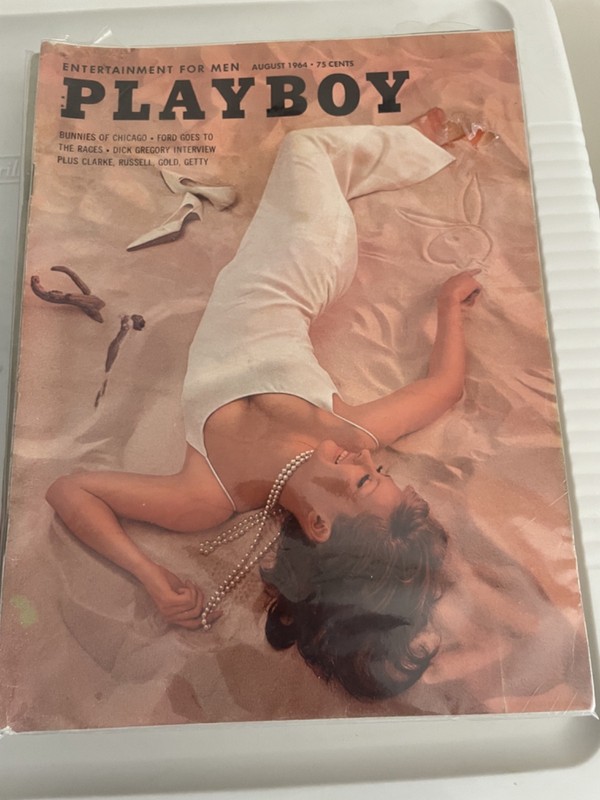 Playboy August 1964  Bunnies of Chicago; Dick Gregory
