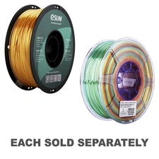 Esun Esilk Filament Roll 1kg 1.75mm Smooth Shinny Finish No Bubbles Cracking