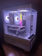 White Gaming Pc