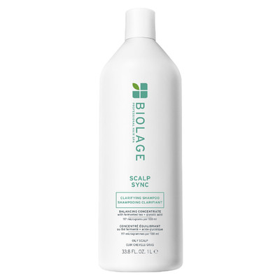 Biolage Scalp Sync Clarifying Shampoo - Residue Buildup Remover For Oily Scalp