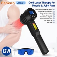 12W Soft Laser Therapy Physiotherapy for Pain Relief Inflammation 808nm/905nm