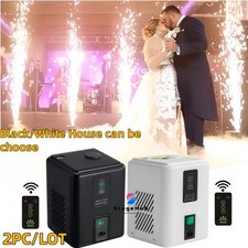2PC/Mini Cold Spark machine DJ Party Disco Remote Stage 350W Sparkler Fireworks