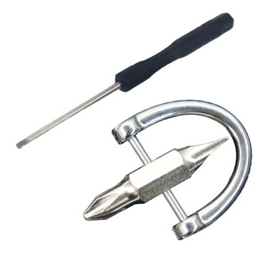 Reliable Keychain Screwdriver Set With Tip For Portability Easy Access Anywhere