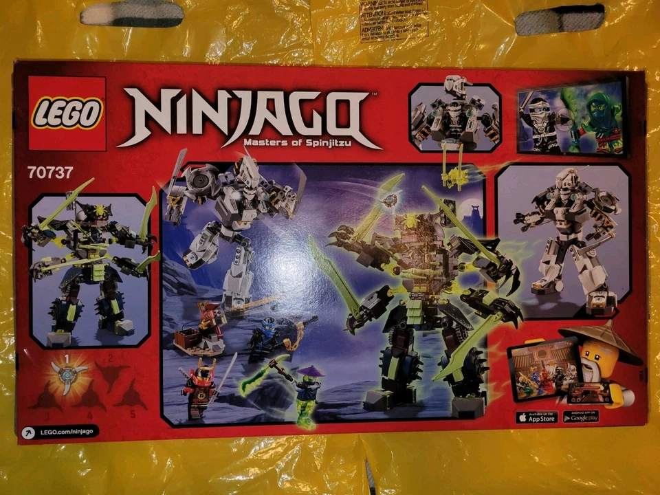 Sellado LEGO 70737 Ninjago Titan Mech Batalla ¡Raro y retirado! Foto 2 de 2