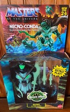 Masters of the Universe Origins Necro-Conda Snake Men Figure MOTU Glows in Dark