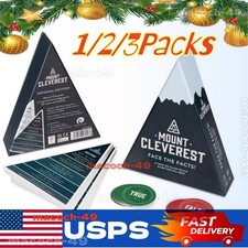 MOUNT CLEVEREST Trivia Game True Or False Travel Games Christmas Gift Fun Family