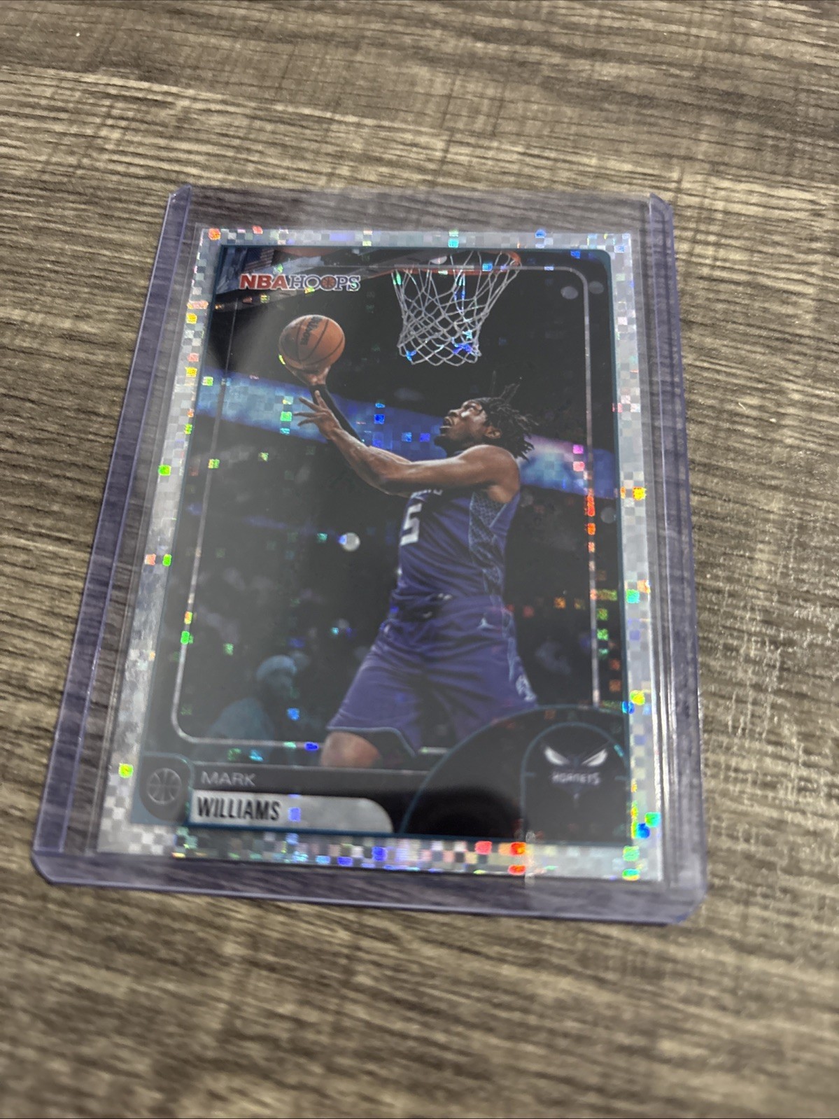 Mark Williams #116 Silver pixel burst Parallel - 2024-25 NBA Hoops