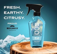 BOD man Blue Surf Body Spray 8 floz Men Long Lasting Fresh Citrusy Easy (2pack)