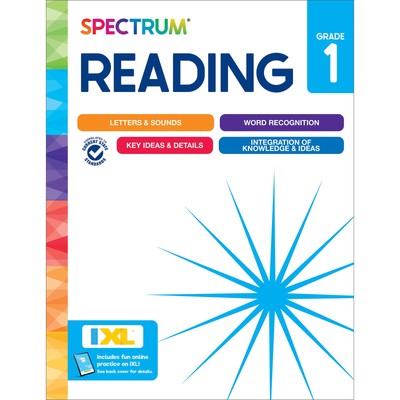 Spectrum Reading Workbook Grade 1 (192 pages)