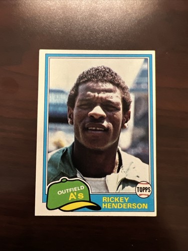 1981 Topps #261 Rickey Henderson NM